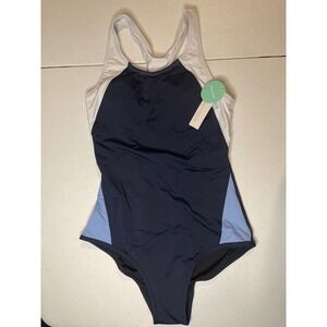 Beautikini Period Swimwear One Piece Leakproof Menstrual Swimsuit Racerback, S